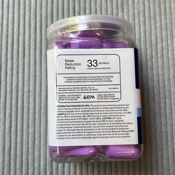 Foam Ear Plugs 50 Pair - Picture 4 of 6